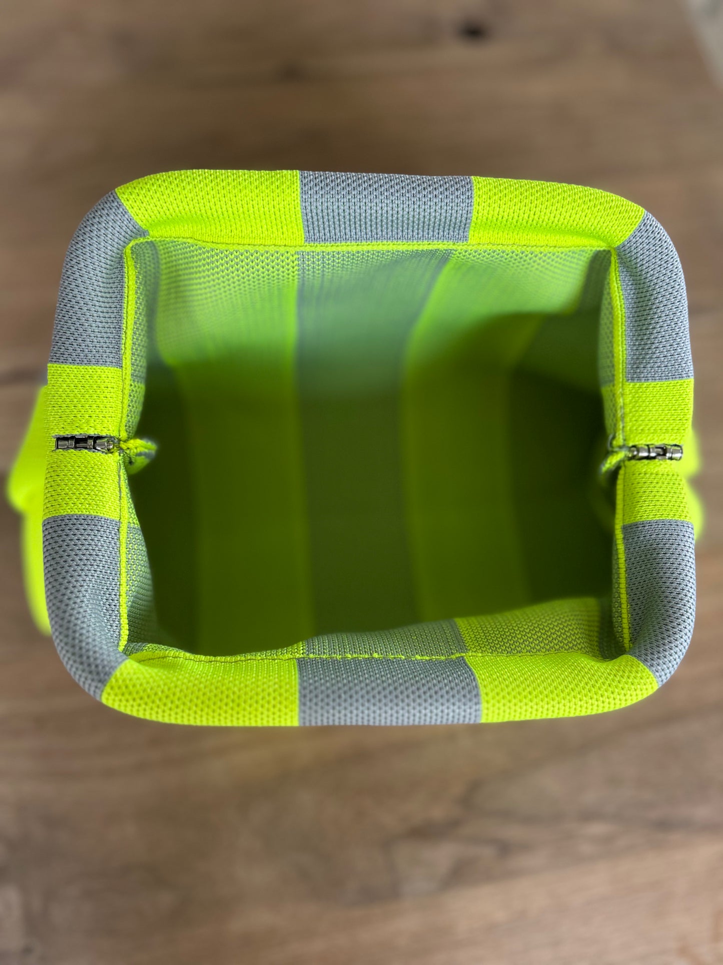 Clutch neongelb/grau