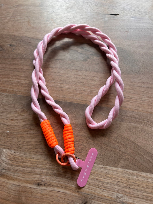 Handykette rosa/orange